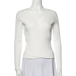 JONATHAN SIMKHAI V-Neck Sweater Size: M